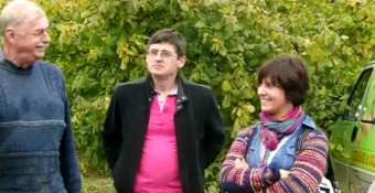 Leszczynowe żniwa 2014 - Plantacja Życińskich 